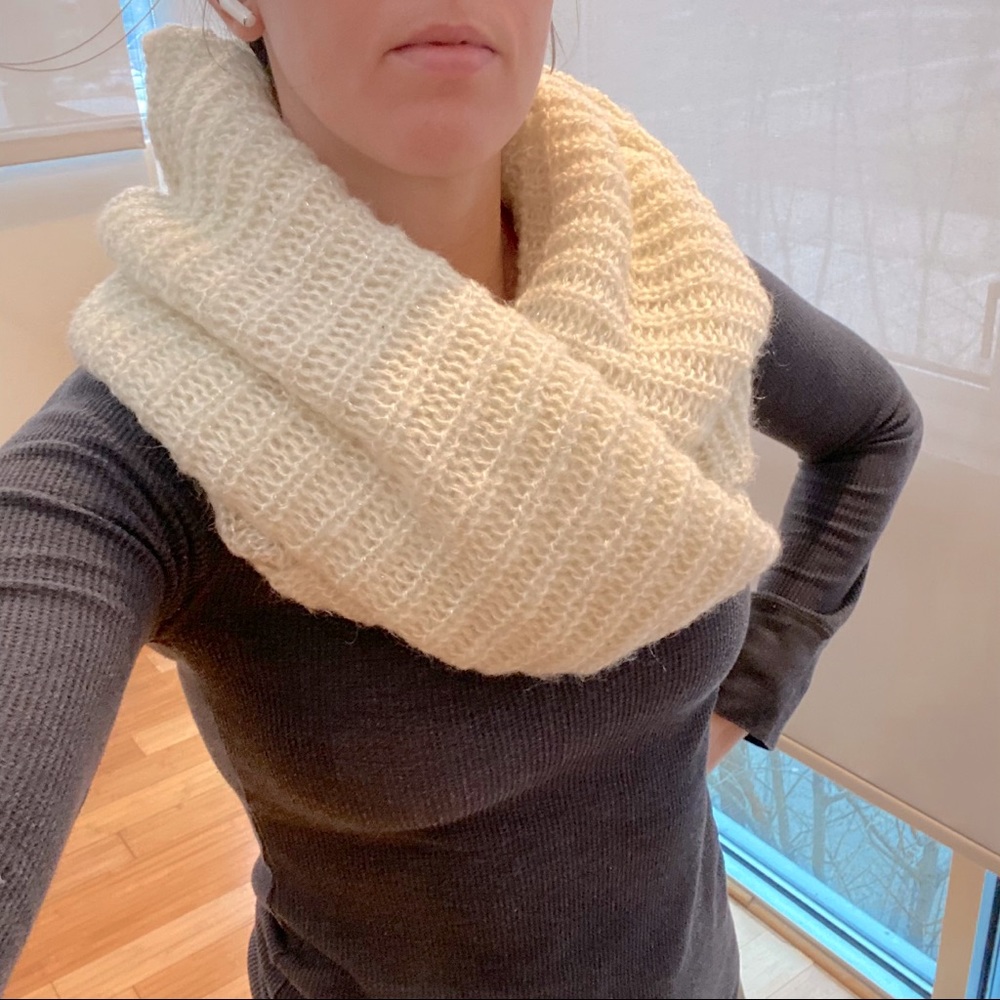 Shimmery infinity scarf Old Navy